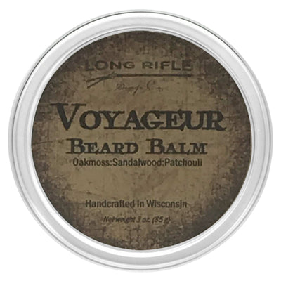 Long Rifle Voyageur Beard Balm Light Hold 3 oz