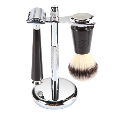 Naked Armor Aglovale Synthetic Fiber Closed Comb Safety Razor Shaving Set