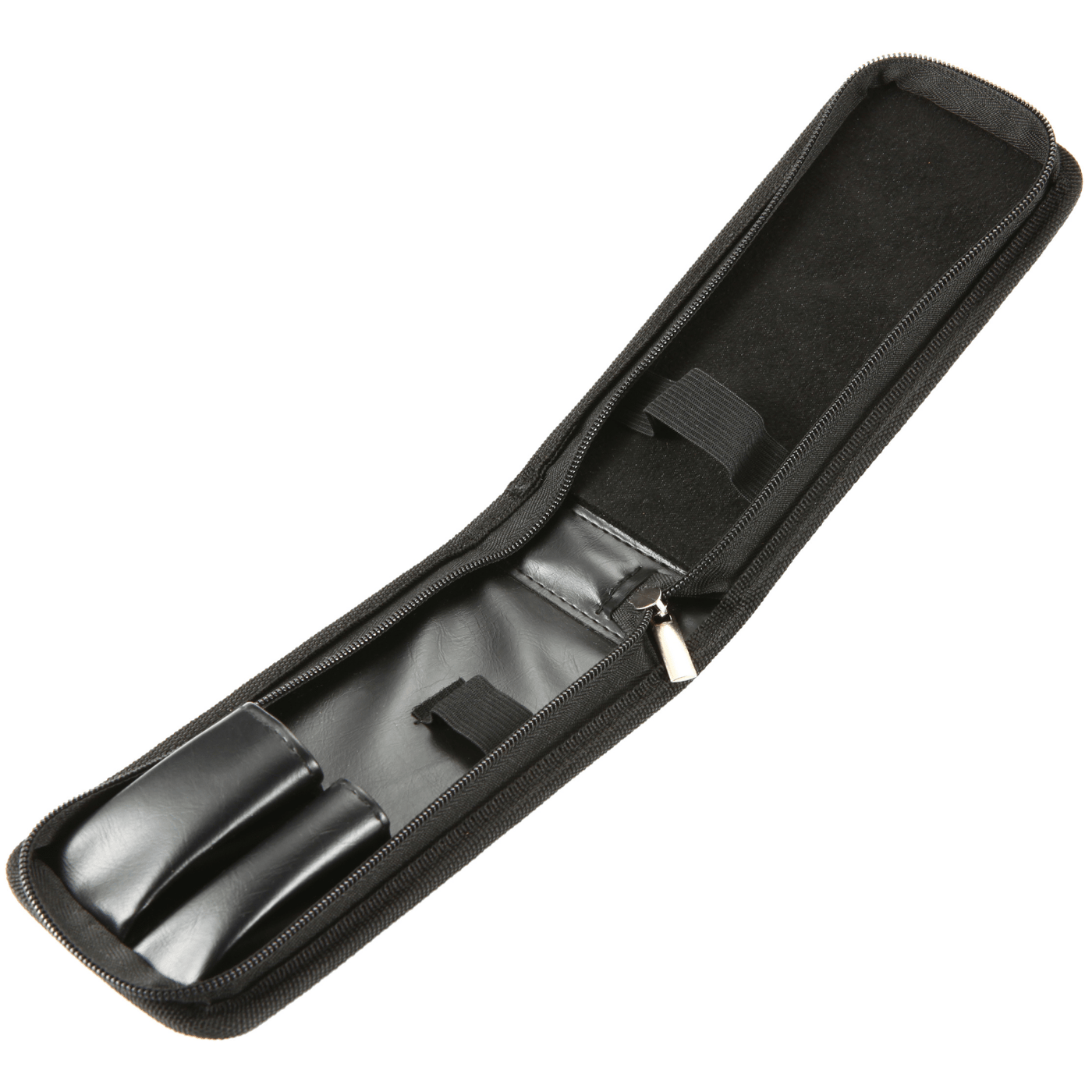Naked Armor Black Synthetic Leather Straight Razor Travel Case