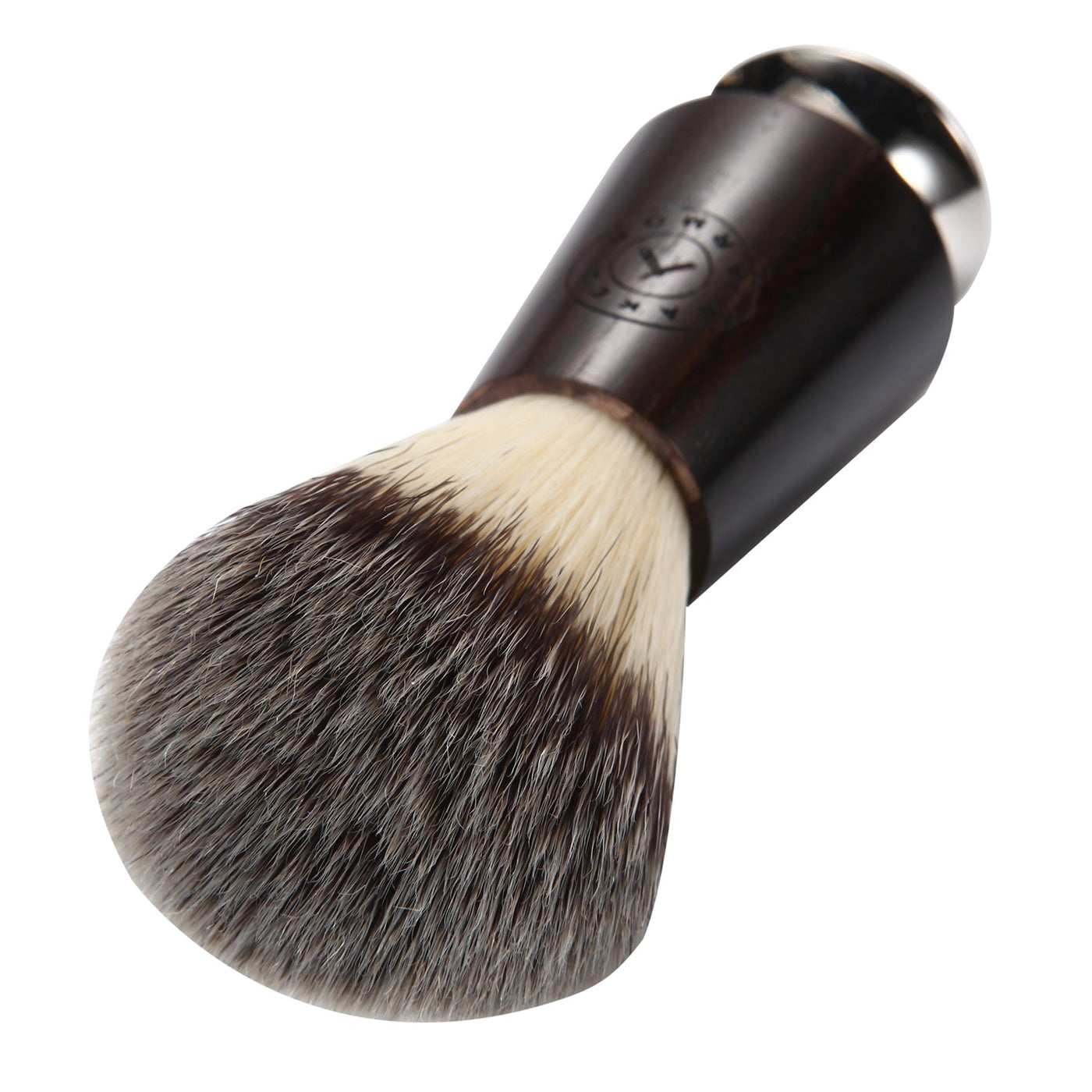 Naked Armor Ebony Wood Synthetic Badger Shaving Brush