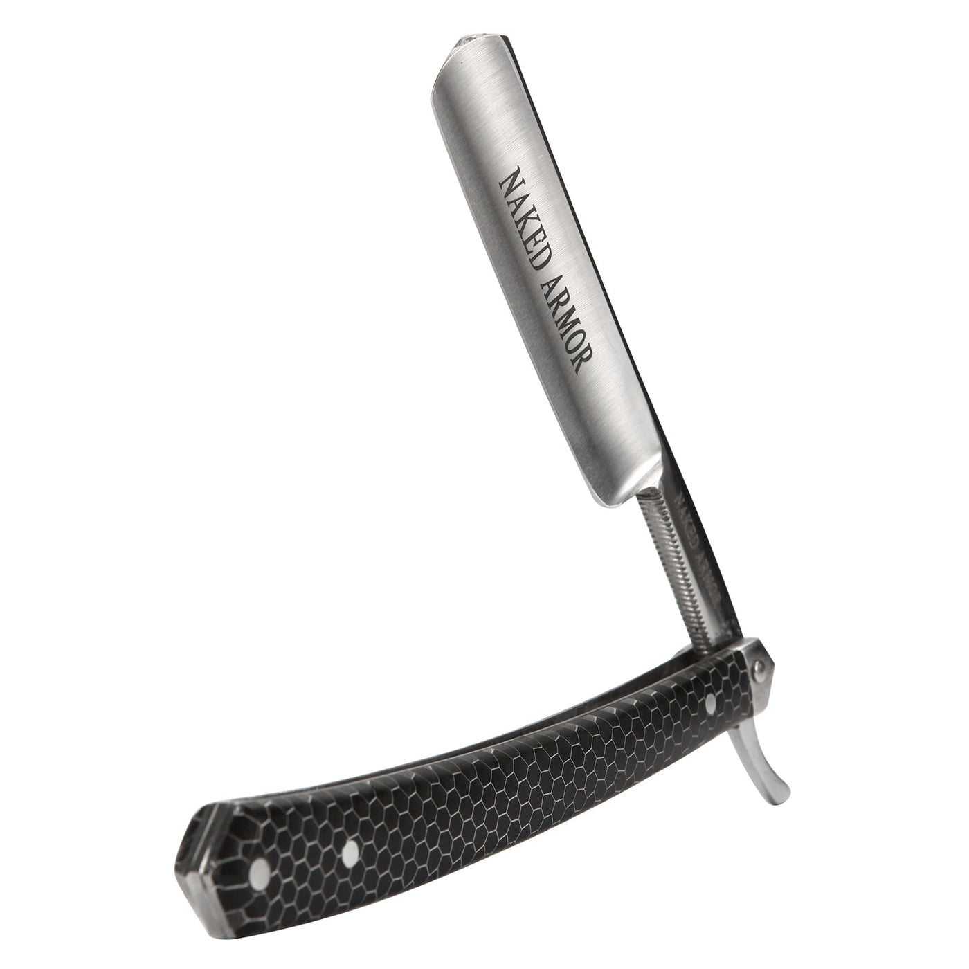 Naked Armor Elyan Straight Razor 7/8" Natural Resin Japanese Steel