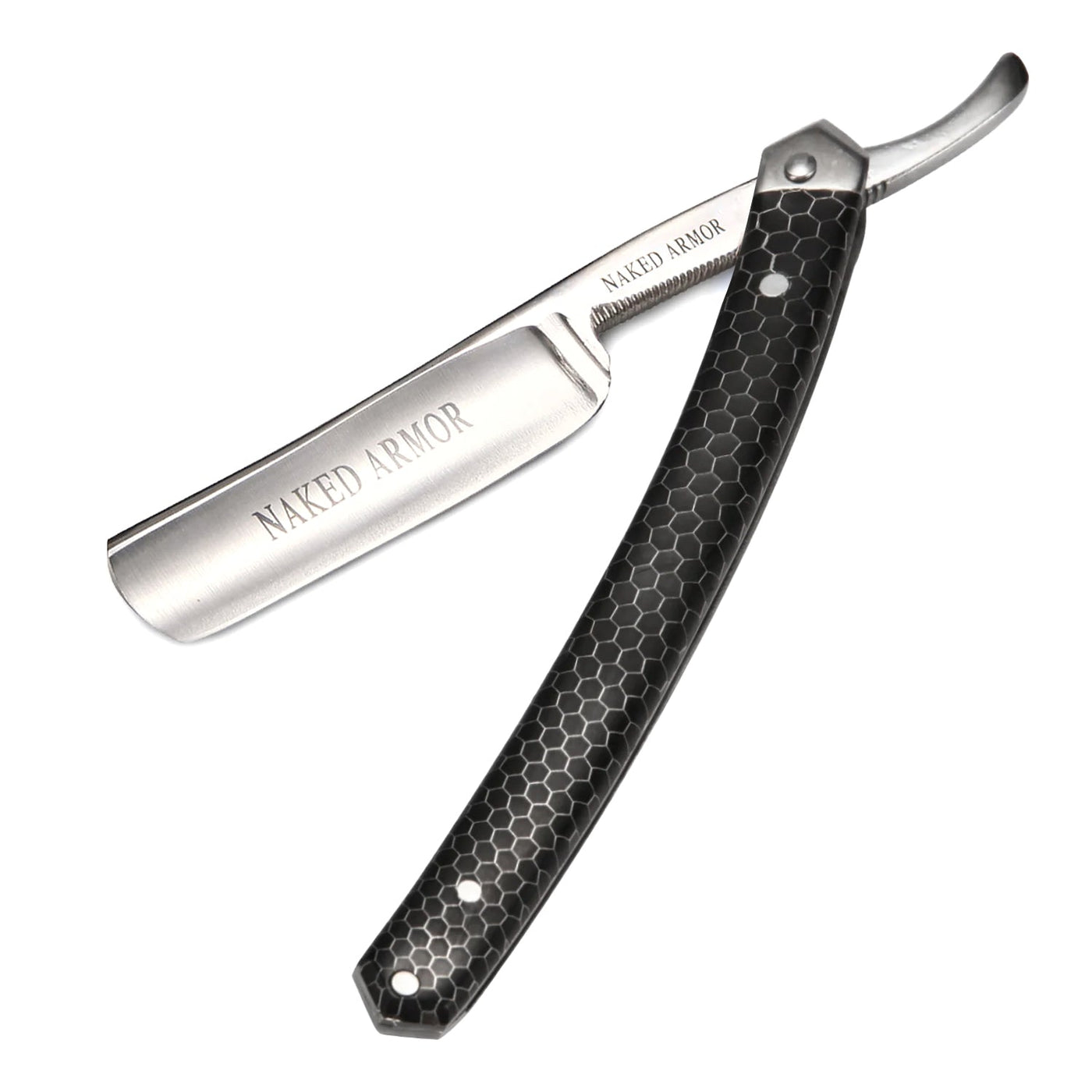 Naked Armor Elyan Straight Razor 7/8" Natural Resin Japanese Steel