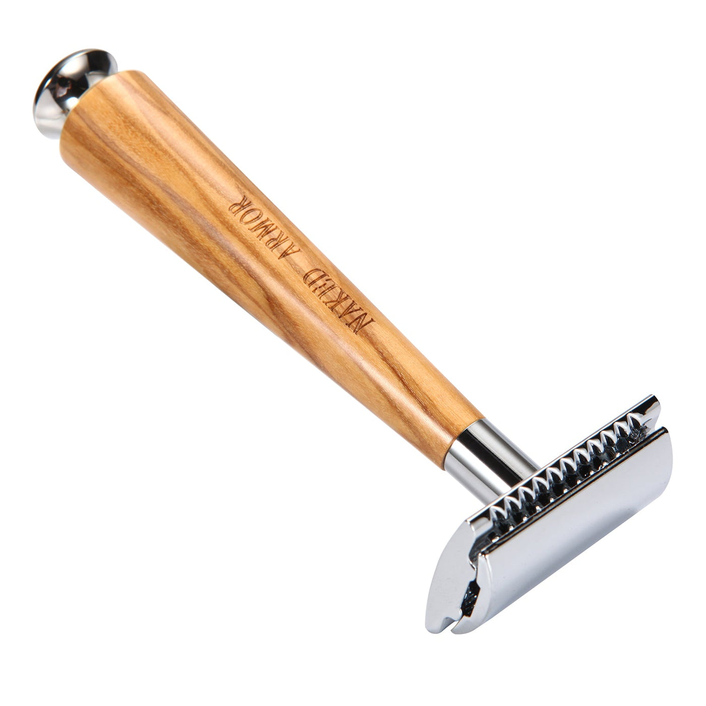 Naked Armor Gaswain Synthetic Fiber Closed Comb Safety Razor Shaving Set