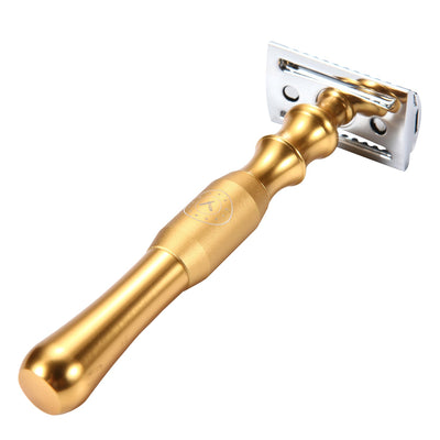 Naked Armor Gold Bleoberis Safety Razor Zinc Copper Zinc Aluminum