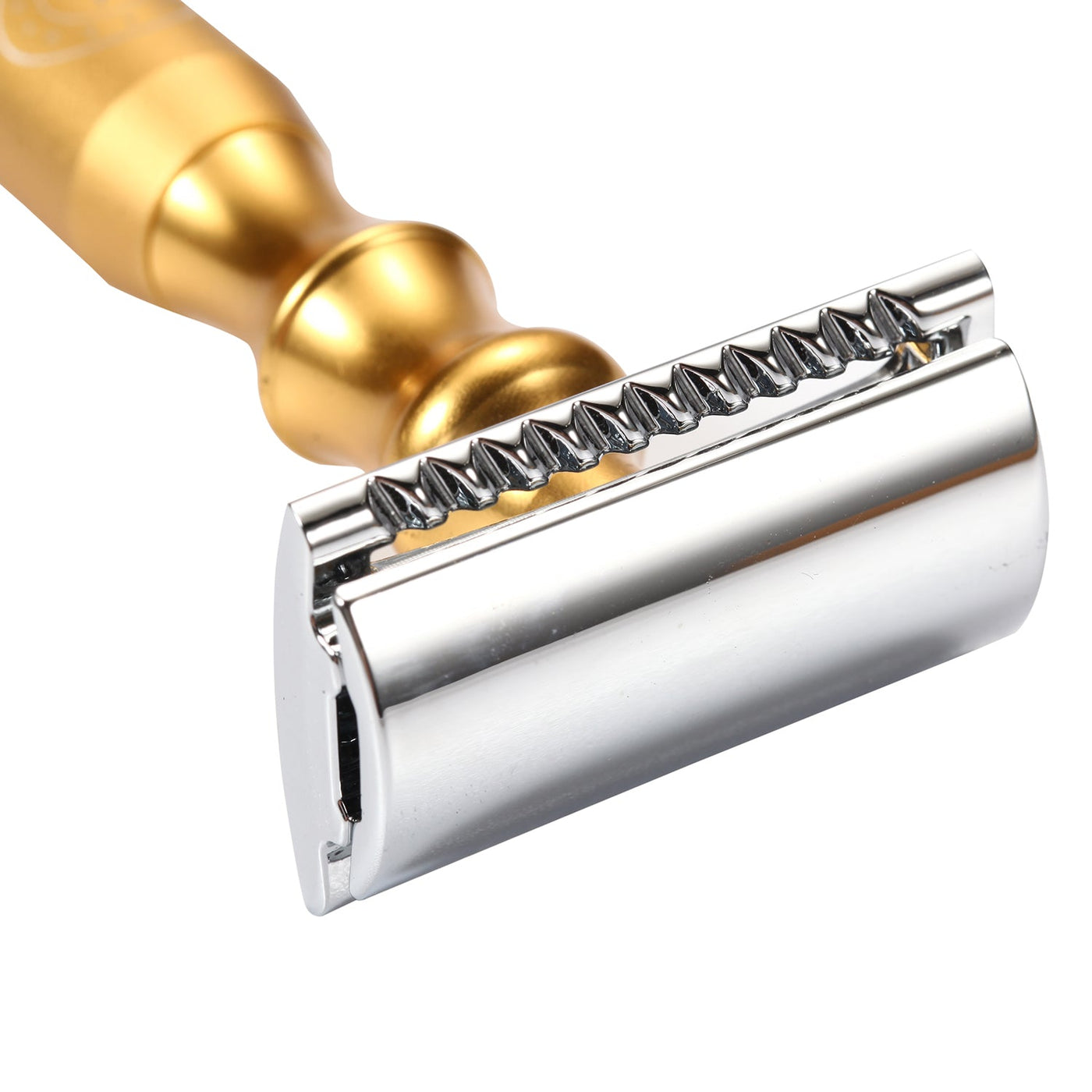 Naked Armor Gold Bleoberis Safety Razor Zinc Copper Zinc Aluminum