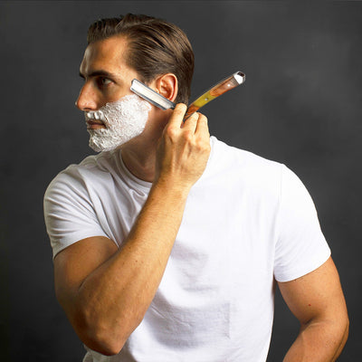 Naked Armor Griflet Straight Razor 7/8" Sandalwood Japanese Stainless Steel