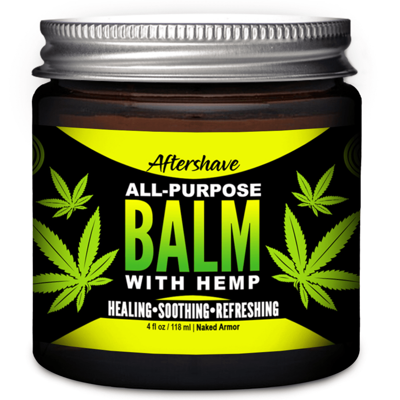 Naked Armor Hemp Body Face Razor Balm