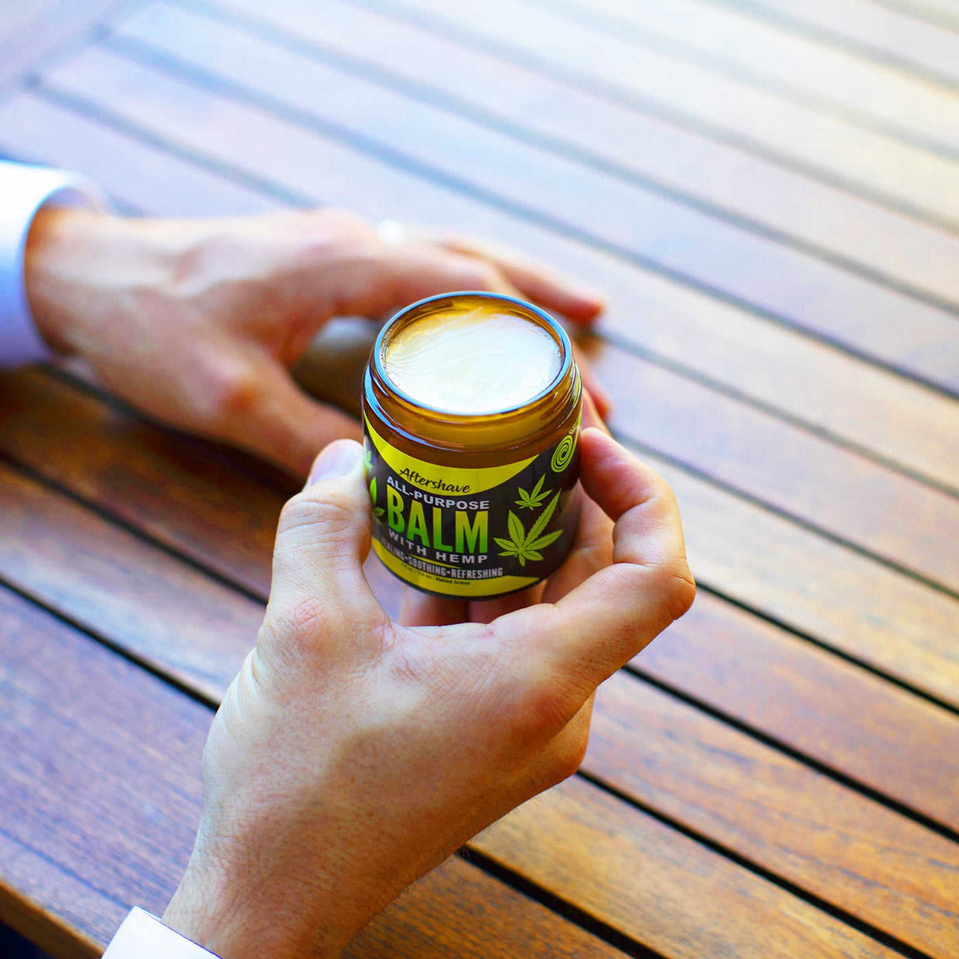 Naked Armor Hemp Body Face Razor Balm