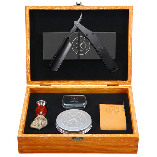 Naked Armor Lancelot 7 Piece Straight Razor Kit