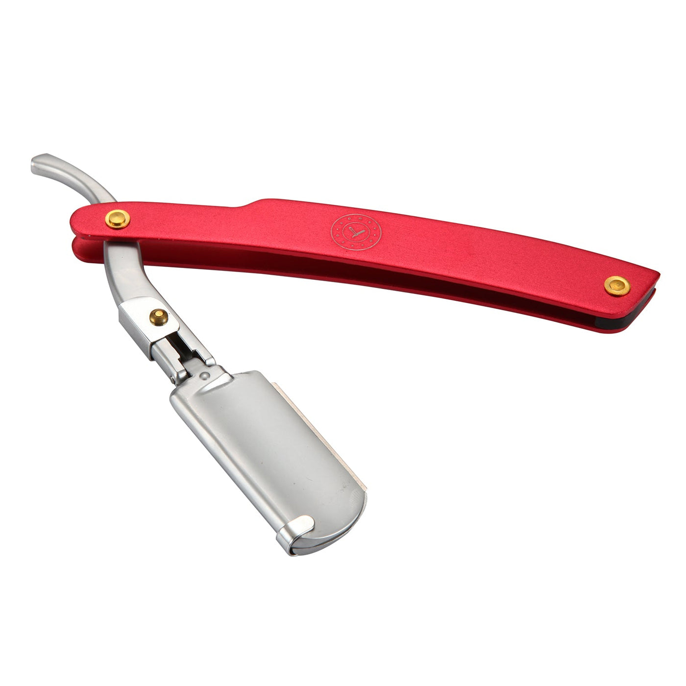 Naked Armor Lucan Shavette Red Metal Copper - Zinc Alloy Shoulder and Tang