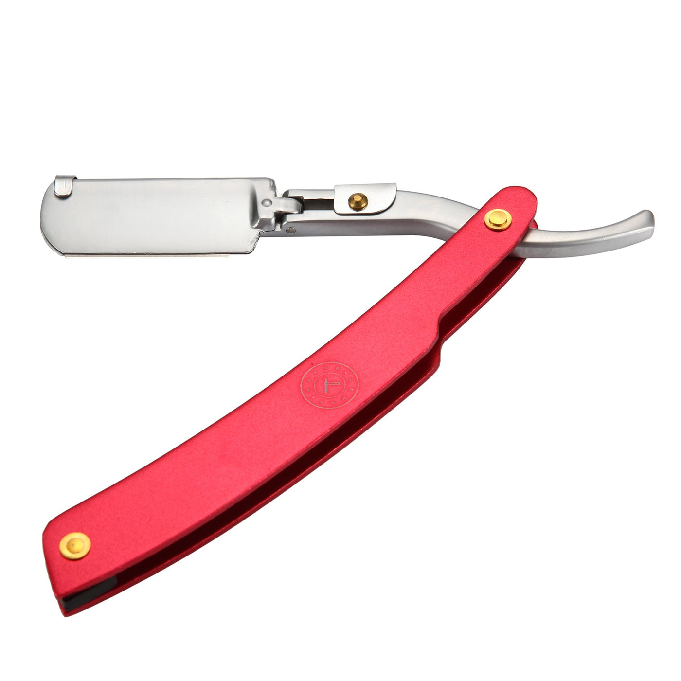 Naked Armor Lucan Shavette Red Metal Copper - Zinc Alloy Shoulder and Tang