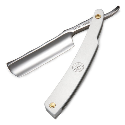 Naked Armor Merlin Straight Razor 7/8" Powdered Steel Japanese Stainless Steel