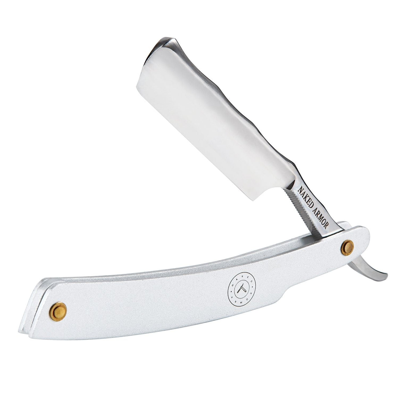 Naked Armor Merlin Straight Razor 7/8" Powdered Steel Japanese Stainless Steel