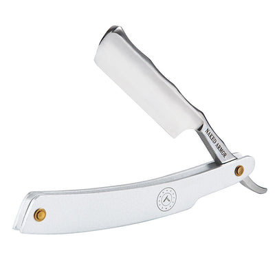 Naked Armor Merlin Straight Razor 7/8" Powdered Steel Japanese Stainless Steel