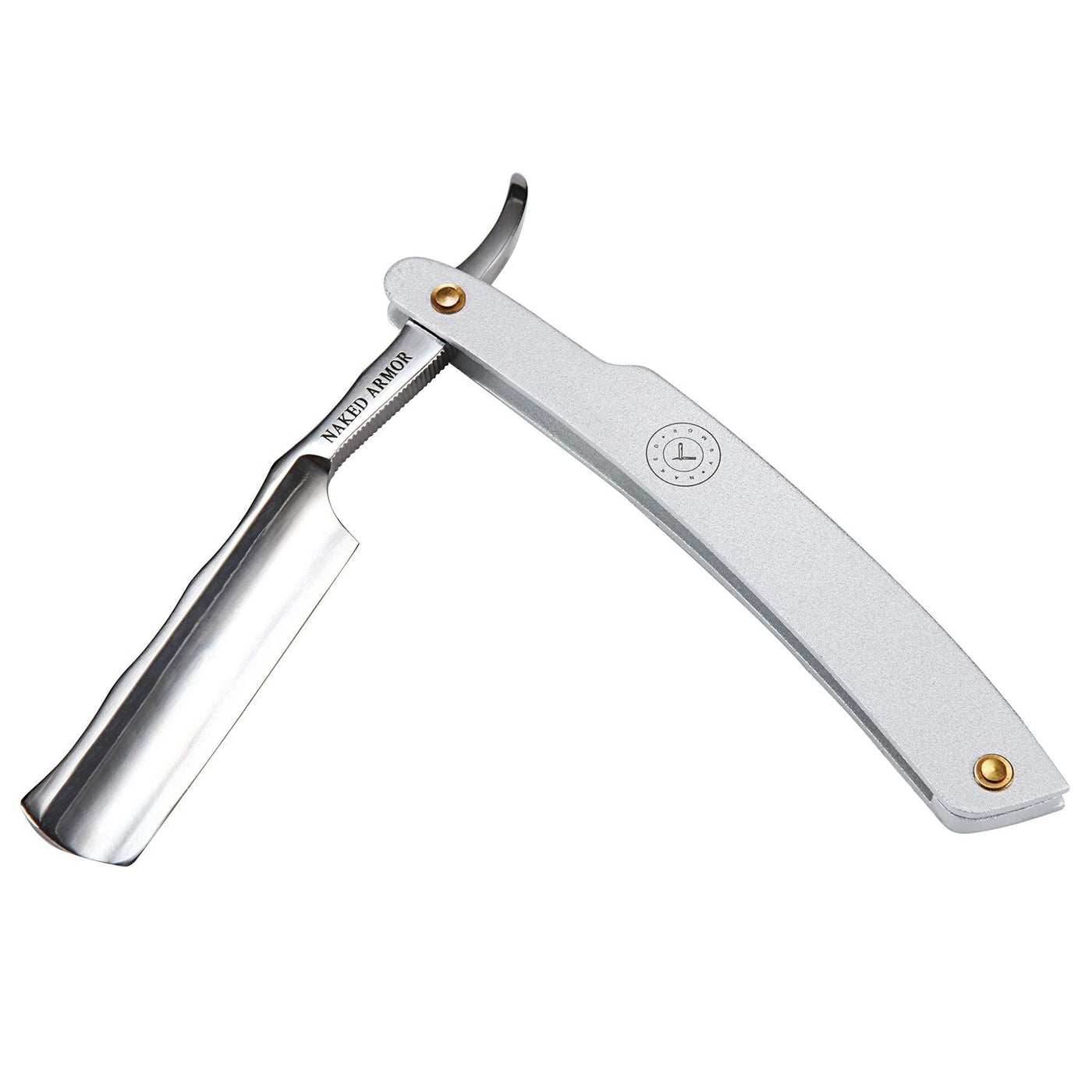 Naked Armor Merlin Straight Razor 7/8" Powdered Steel Japanese Stainless Steel