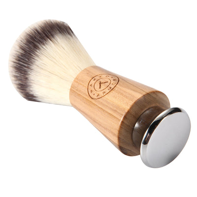 Naked Armor Olive Wood Synthetic Badger Shaving Brush