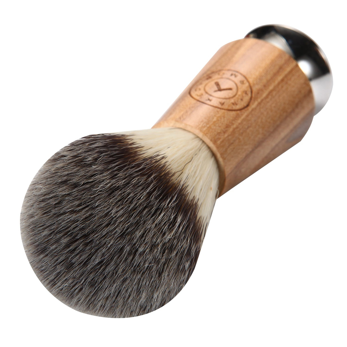 Naked Armor Olive Wood Synthetic Badger Shaving Brush