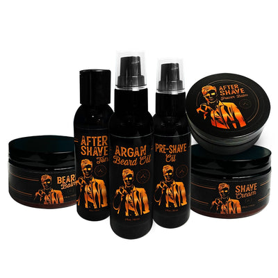 Naked Armor Organic Solomon 6 Piece Men's Grooming Kit