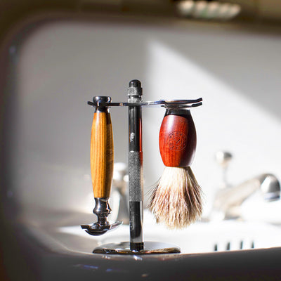 Naked Armor Safety Razor Stand Kit 3 Pieces