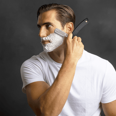 Naked Armor Shavette With Titanium Black Handle