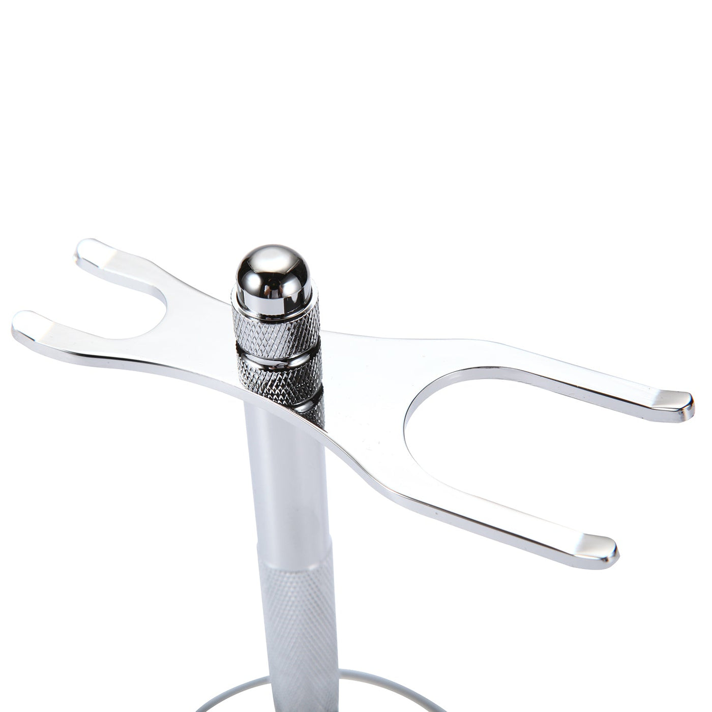 Naked Armor Silver Bleoberis Closed Comb Safety Razor Shaving Set