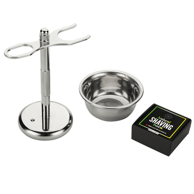 Naked Armor Straight Razor Stand Kit 3 Pieces