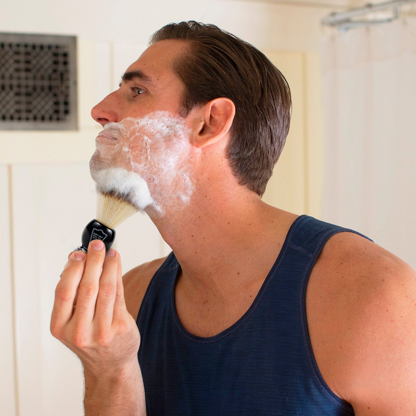 Parker Black & Chrome Shaving Brush