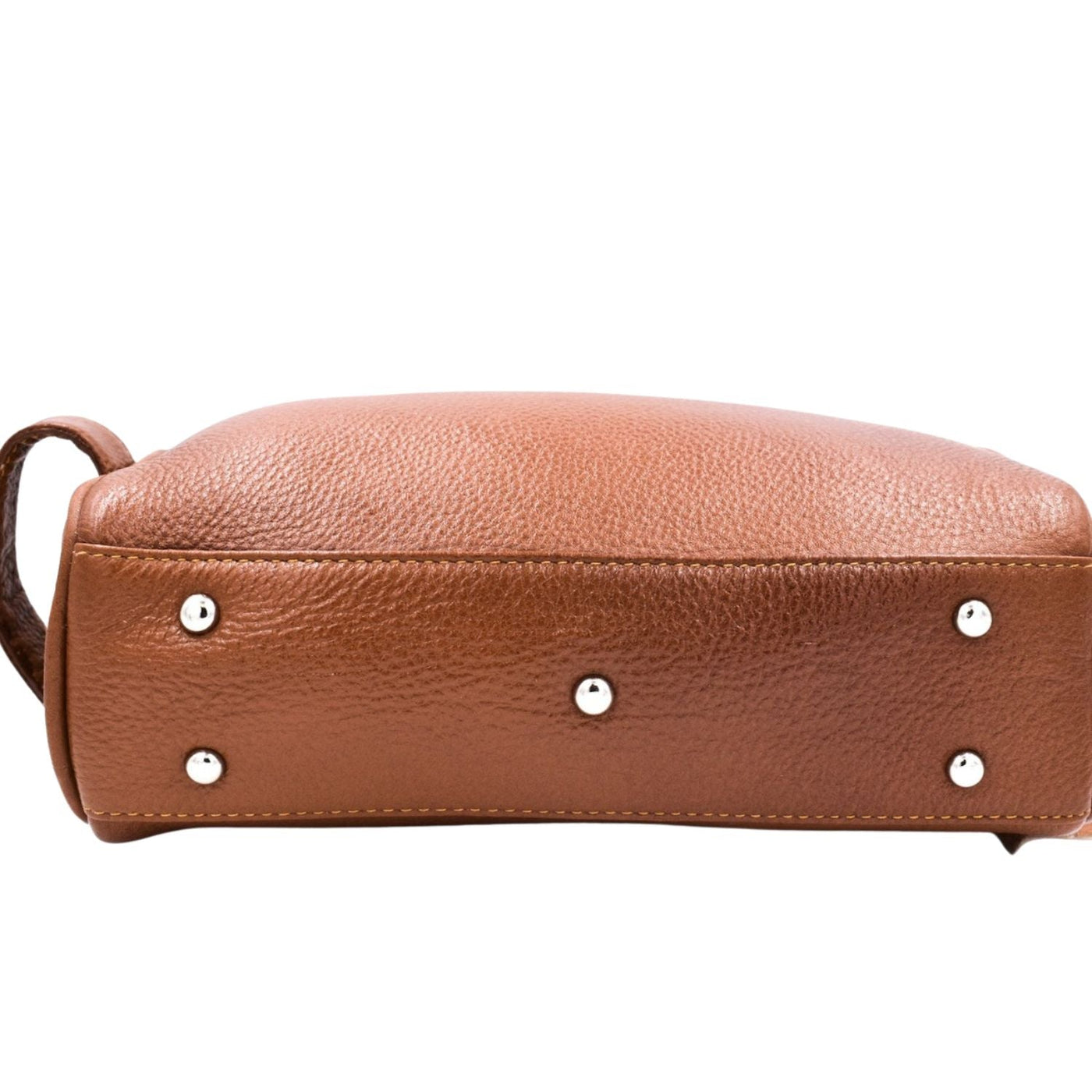 Parker Saddle Brown Water Buffalo Leather Toiletry Bag