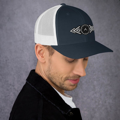 Black The Naked Armor 6-Panel Trucker Cap by Naked Armor sold by Naked Armor Razors