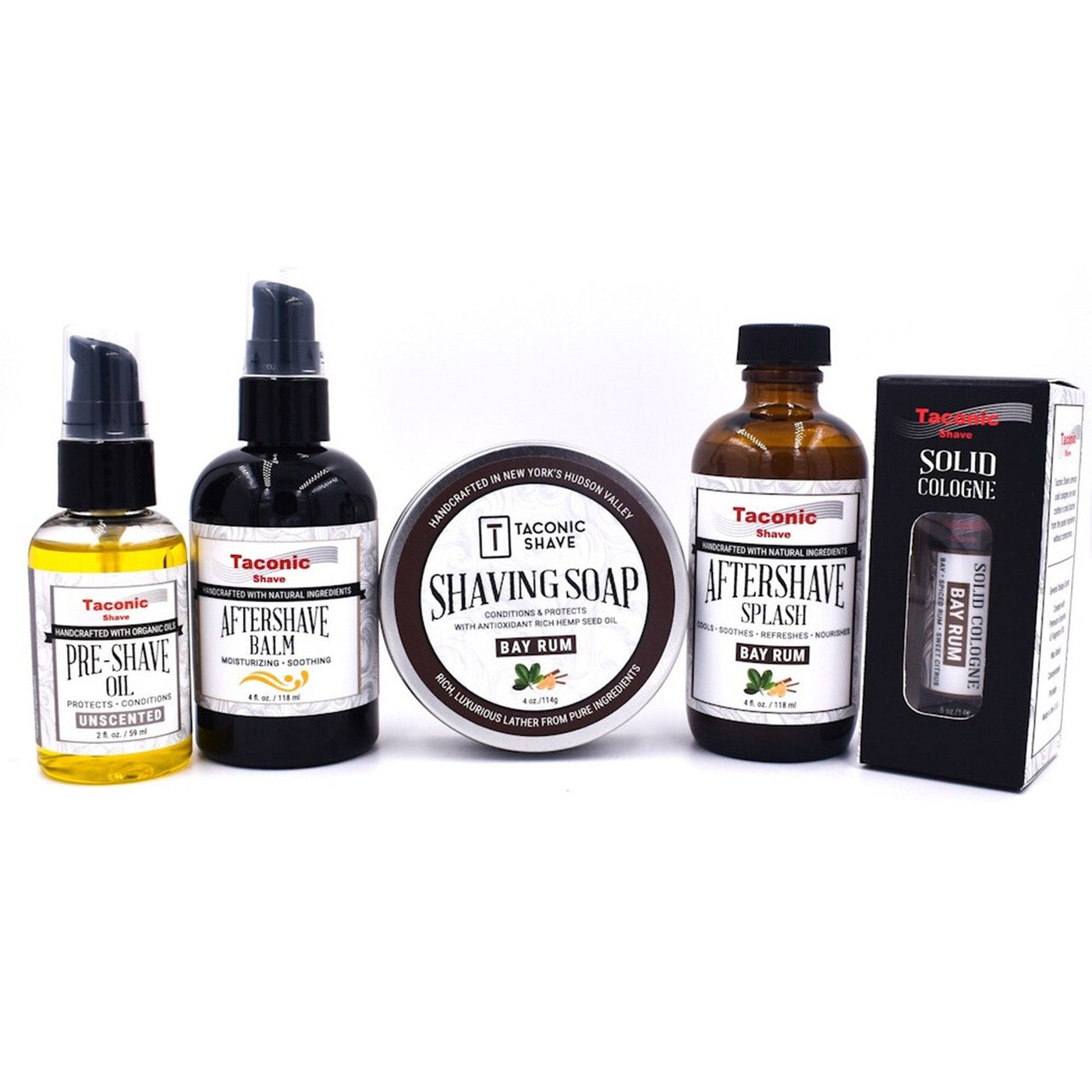 Taconic Shave Bay Rum Gift Set