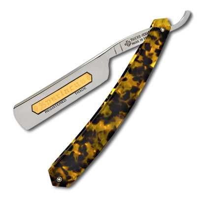 Thiers Issard 'Spartacus' Straight Razor 5/8" Faux Tortoise Shell Carbon Steel