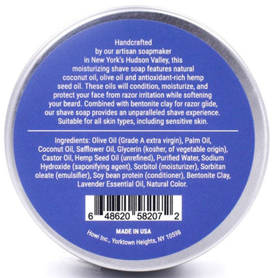  Taconic Shave Hemp & Lavender Shave Soap by Taconic Shave sold by Naked Armor Razors
