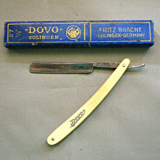 極美品極希少Fritz Bracht TENNIS100ヴィンテージゾーリンゲン Vintage Dovo Fritz Bracht Straight Razor for Perfect Shaves