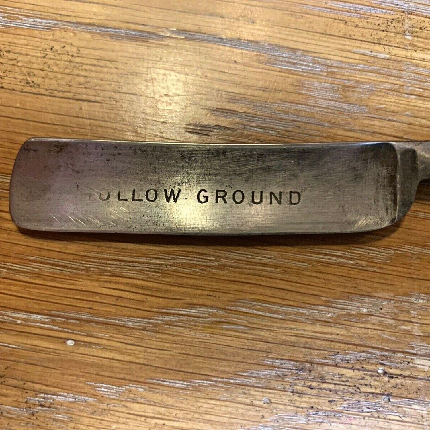 Hollow Ground Razor Vintage Hollow Ground Straight Razor by John Clarke and Sons