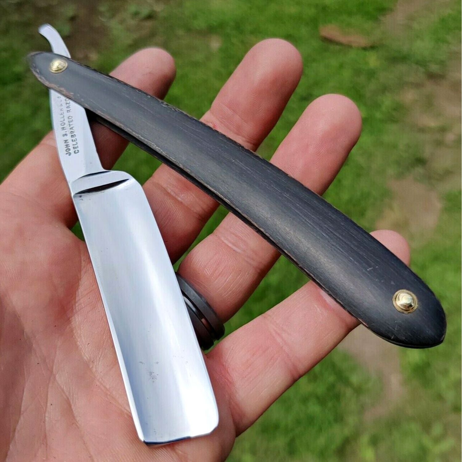 Vintage John S Holler Straight Razor for Precision Shaving – Naked ...