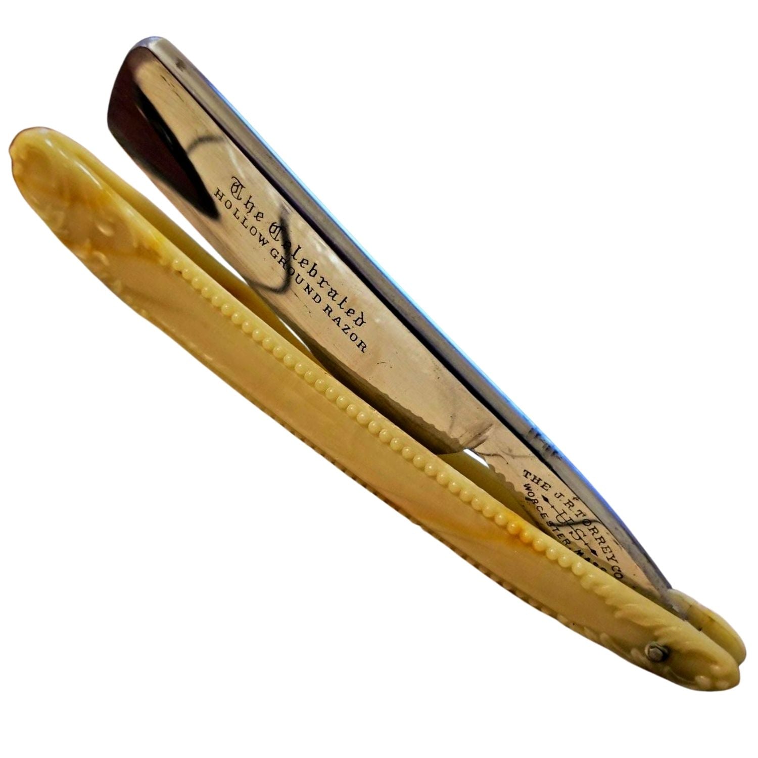Jr Torrey Razor Vintage J.R. Torrey Straight Razor - Classic Shaving Tool