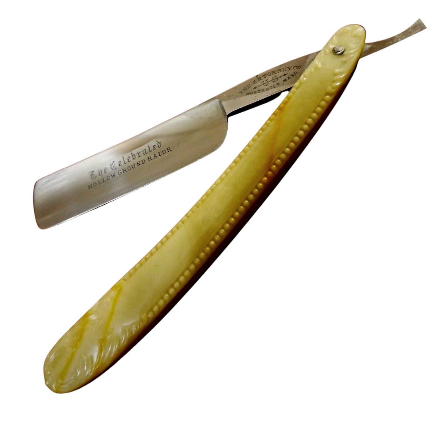 Vintage J.R. Torrey Straight Razor - Classic Shaving Tool